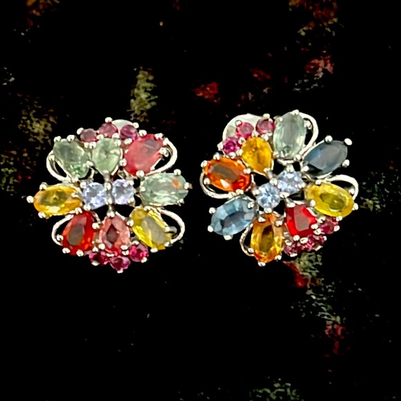 Jewelry - Genuine Sapphire Earrings